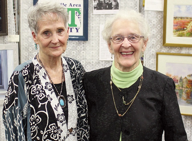 Patricia Binette and Pauline Turner