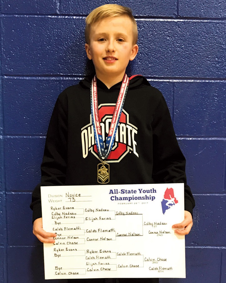 Local youth wrestler excels, qualifies for New England competition