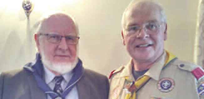 Pastor Morrell honored for longtime Boy Scout commitment