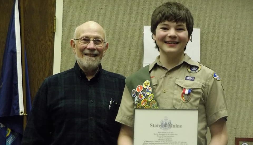 William Jackson achieves Eagle Scout