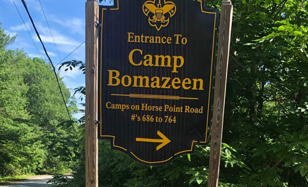 Area Scouts hold service to camp camporee