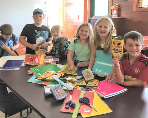 Grace Academy receives school supplies from BHBT