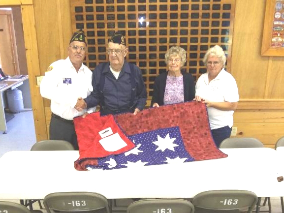 Palermo resident presented with Quilt of Valor