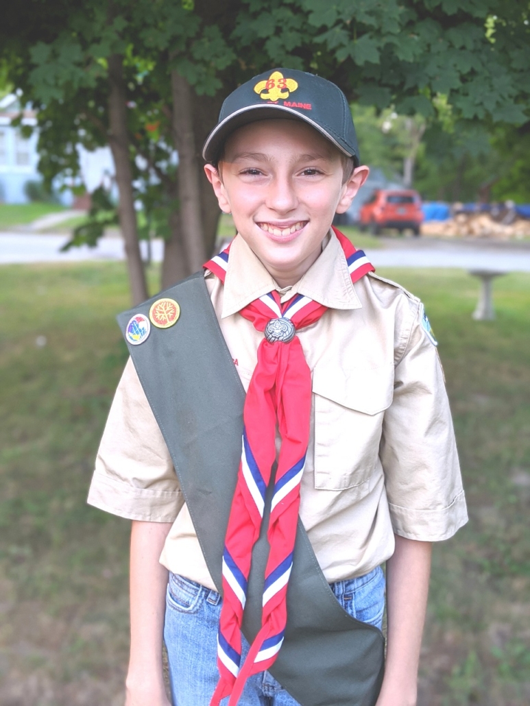 Anderson Buck earns scouting second class rank - The Town Line Newspaper