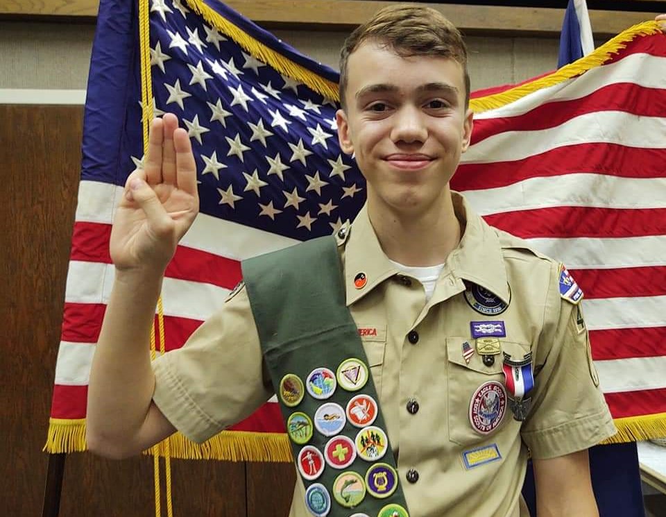 Troop #417 member earns Eagle Scout status