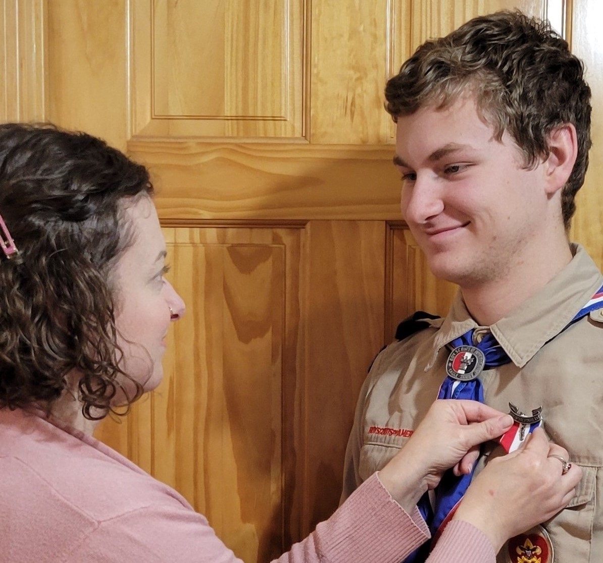 Benjamin Lagasse earns rank of Eagle Scout