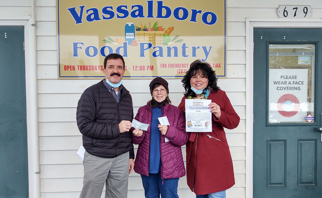 Vassalboro food pantry fundraiser surpasses goal