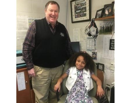 St. Michael student in Augusta uses "Principal for a Day" to help innocent of Ukraine
