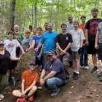 Monument Trail at Thurston Park improved by Eagle service project