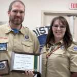 Waterville scout leader presented with highest honor