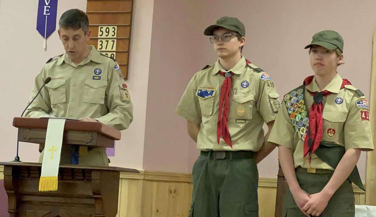 Benjamin Reed achieves rank of Eagle Scout - The Town Line Newspaper