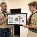 Skowhegan scout given award for patch design