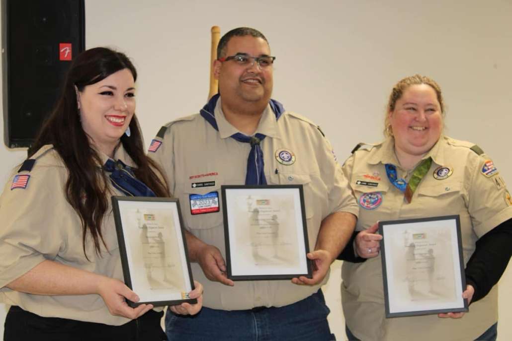 Area scout leaders recognized for efforts in reorganizations