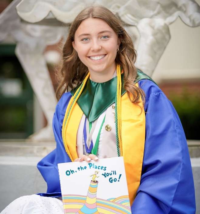 Mya Williams senior class president at Lawrence High School, in ...