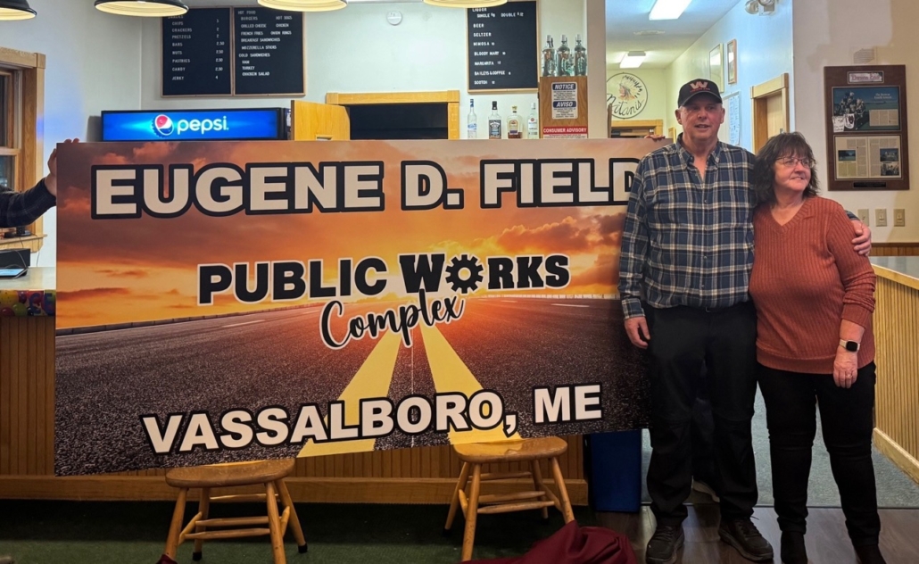 Eugene Field retires as Vassalboro public works director