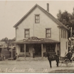 Site of original F. W. Hawes and the Spearin’s Store