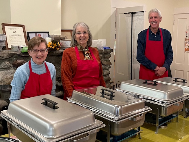 Thanksgiving dinner at South China Community Church tops last year