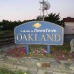 Downtown Oakland Maine